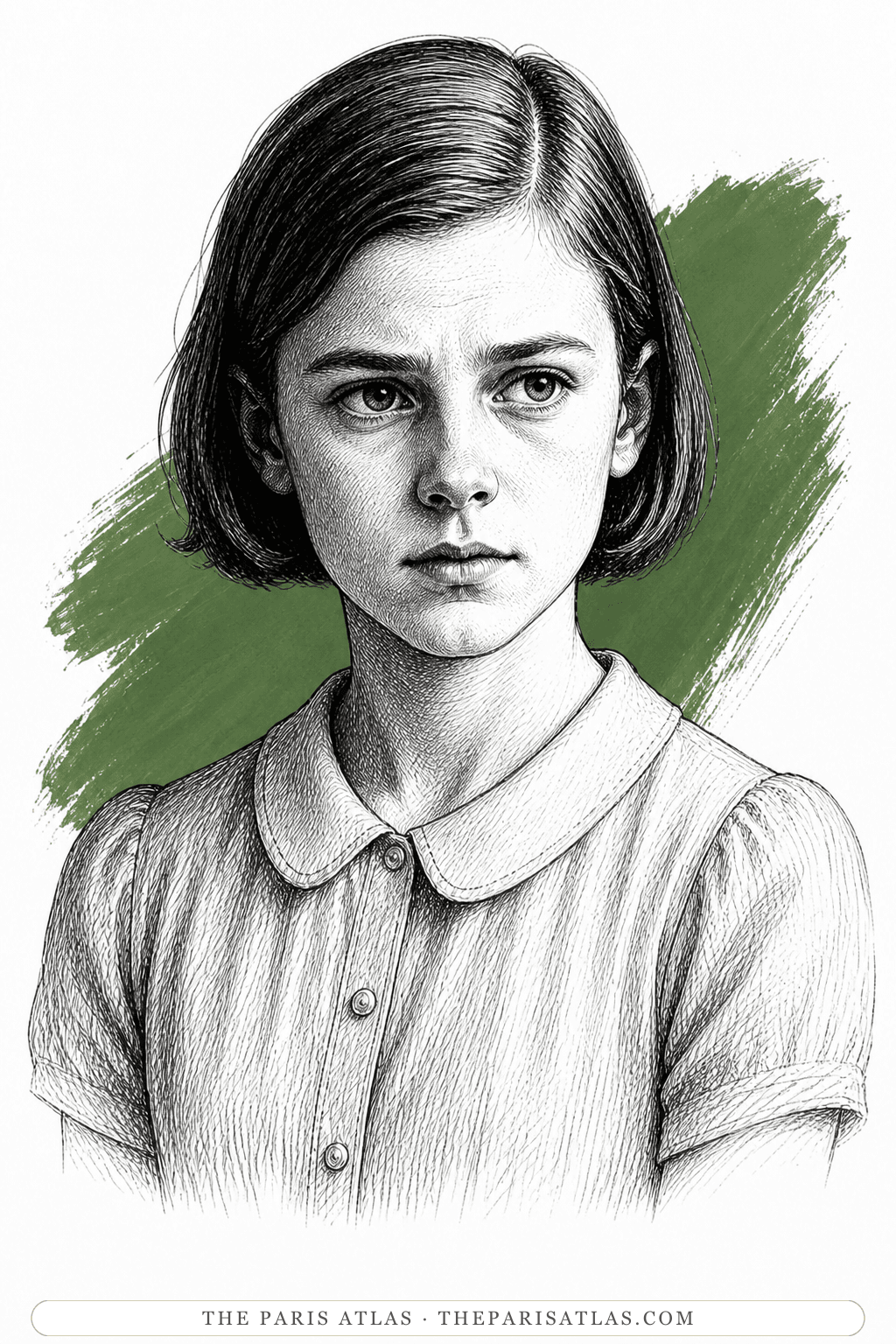 Illustrated portrait of Briony Tallis