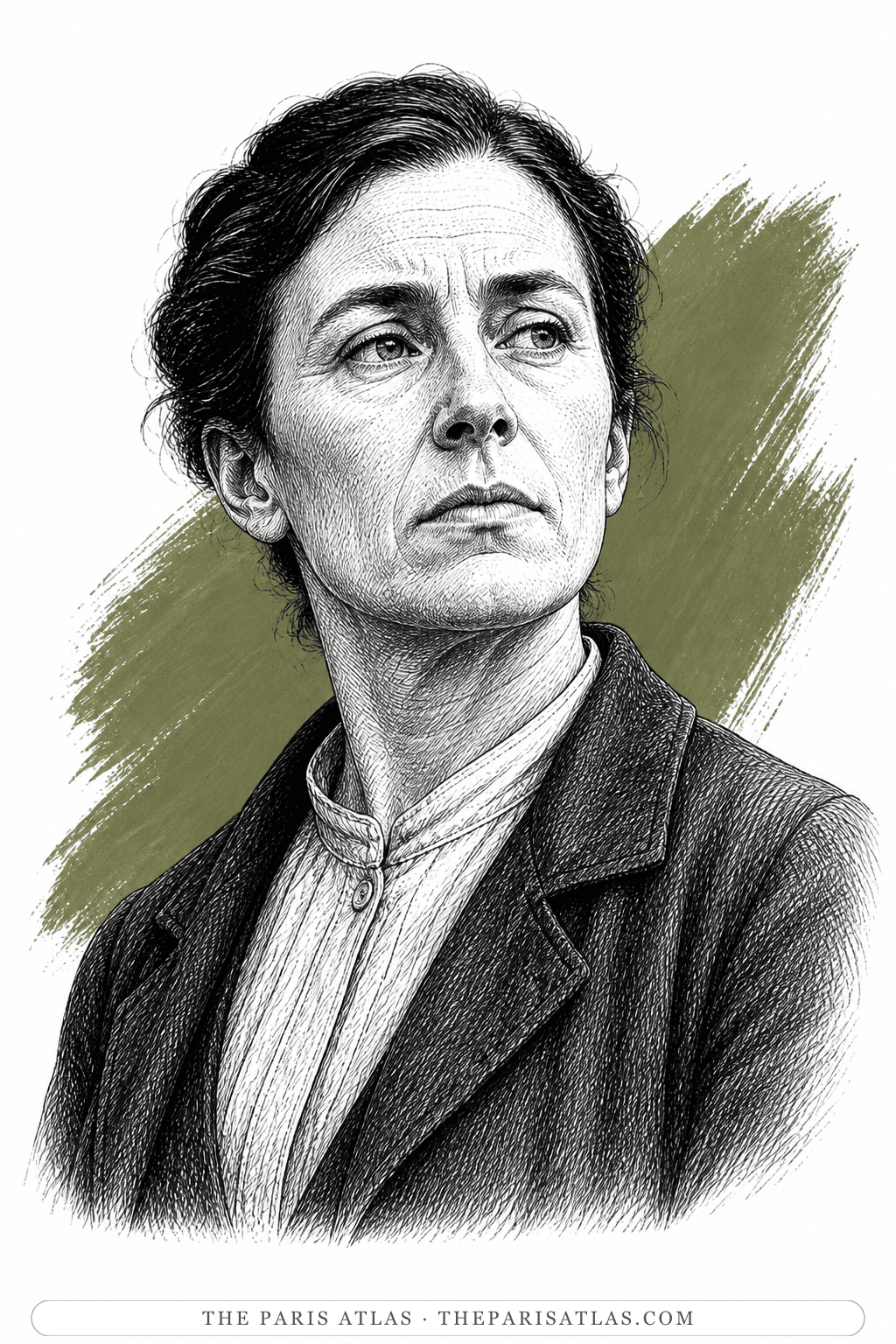 Illustrated portrait of Grace Turner