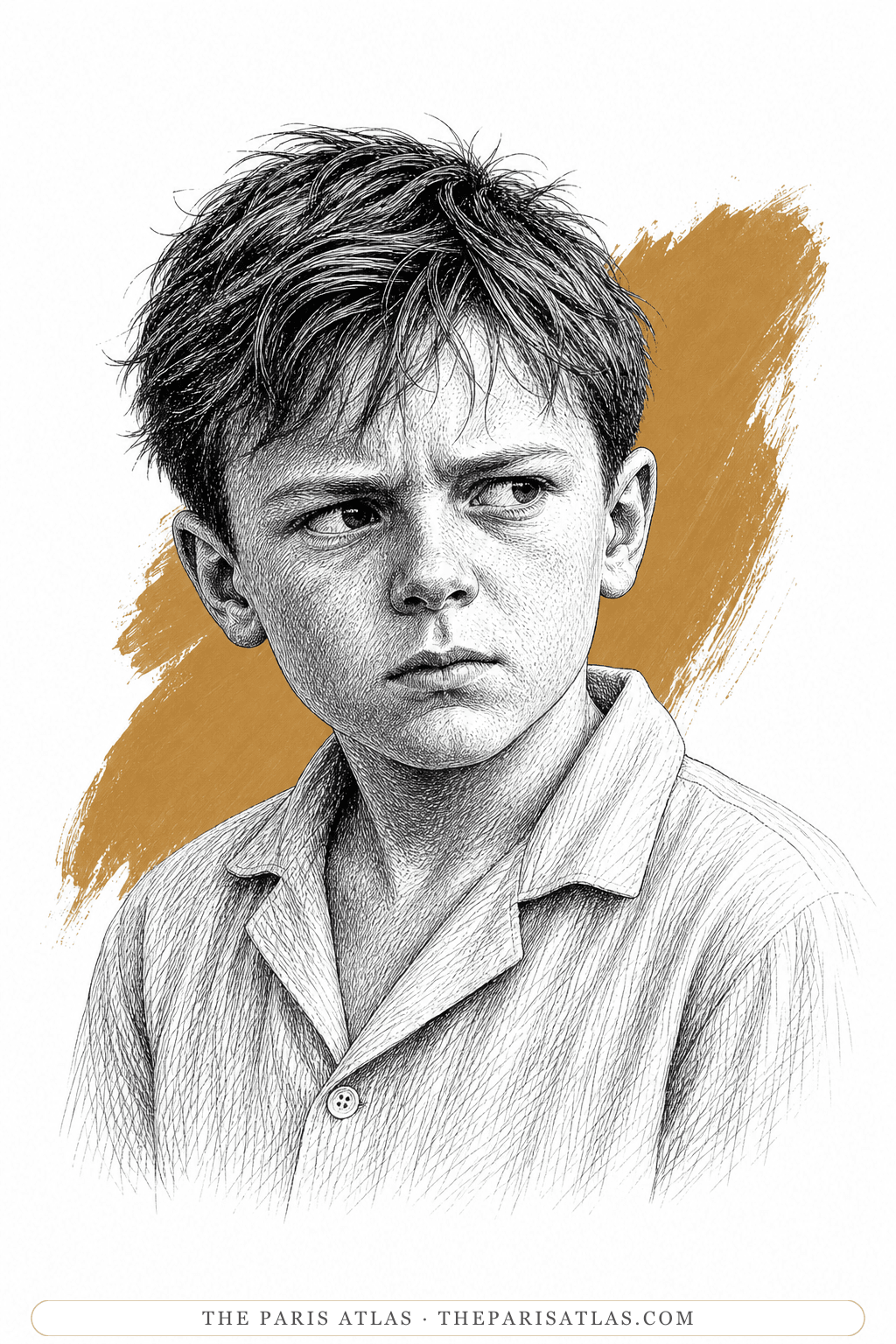 Illustrated portrait of Jackson Quincey