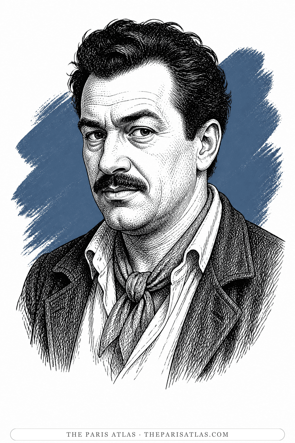 Illustrated portrait of Popaul