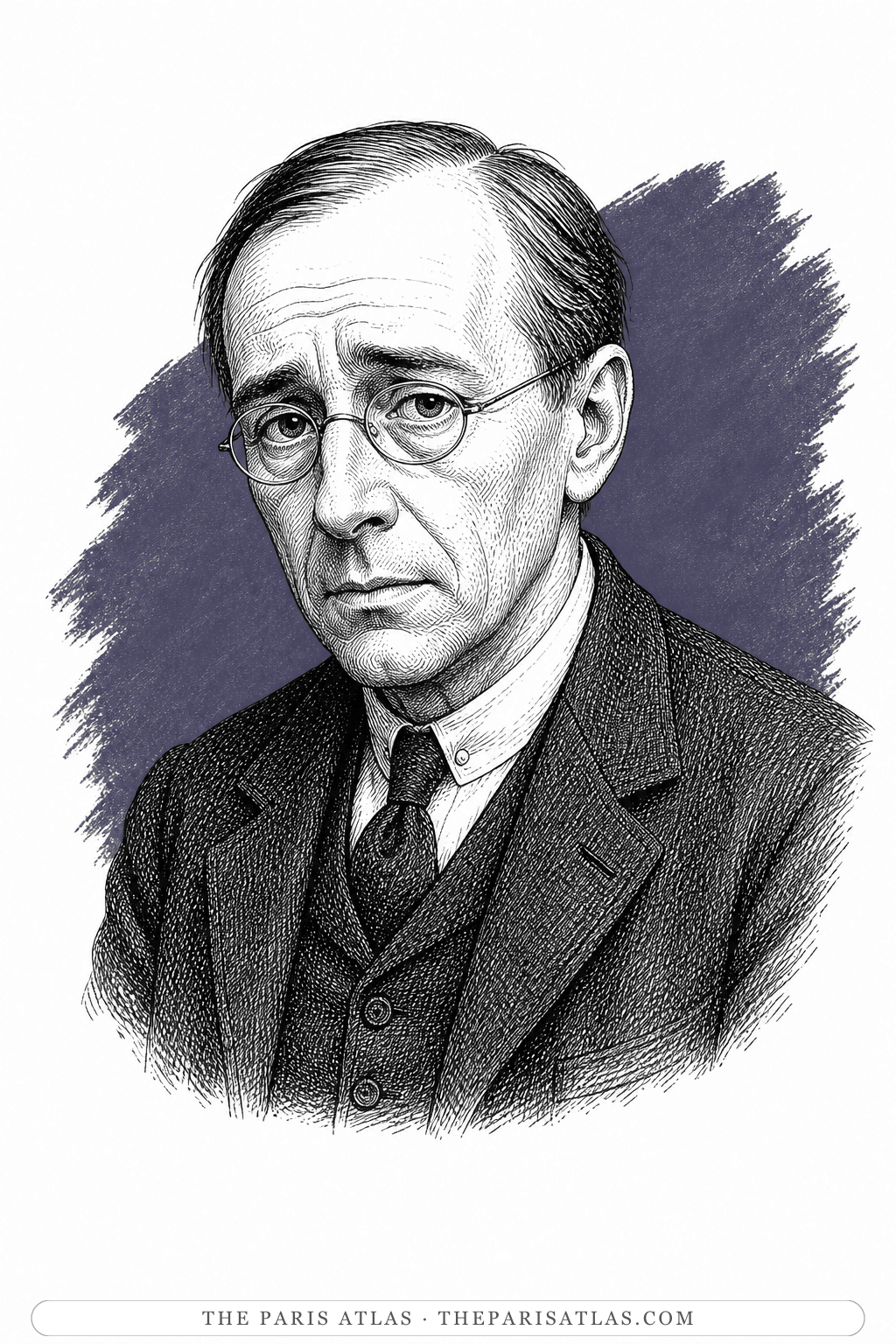 Illustrated portrait of Van Bagaden