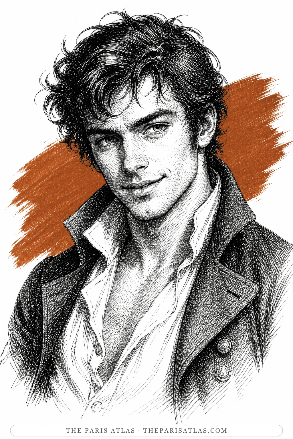 Illustrated portrait of Paul