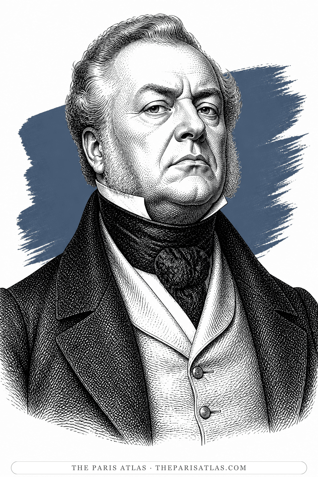Illustrated portrait of Van Bagaden