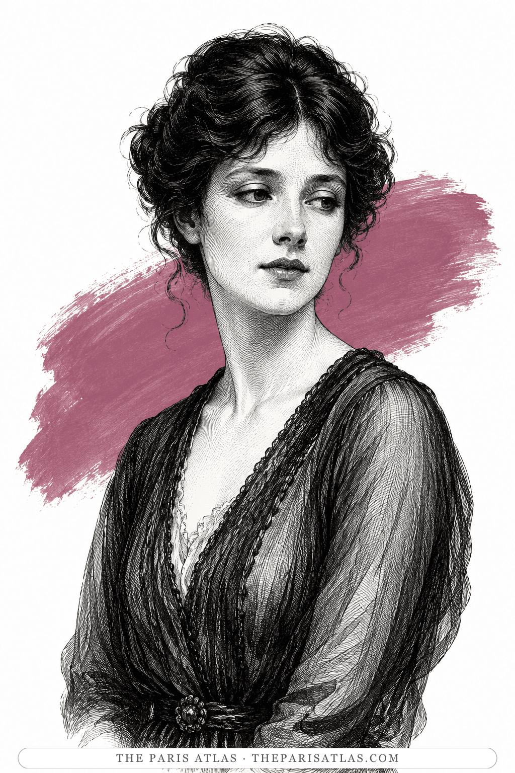 Illustrated portrait of Jill
