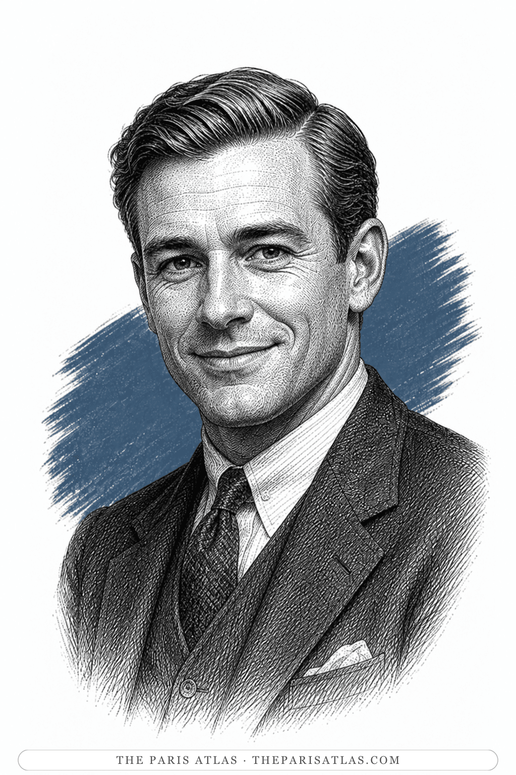 Illustrated portrait of Henry Foster