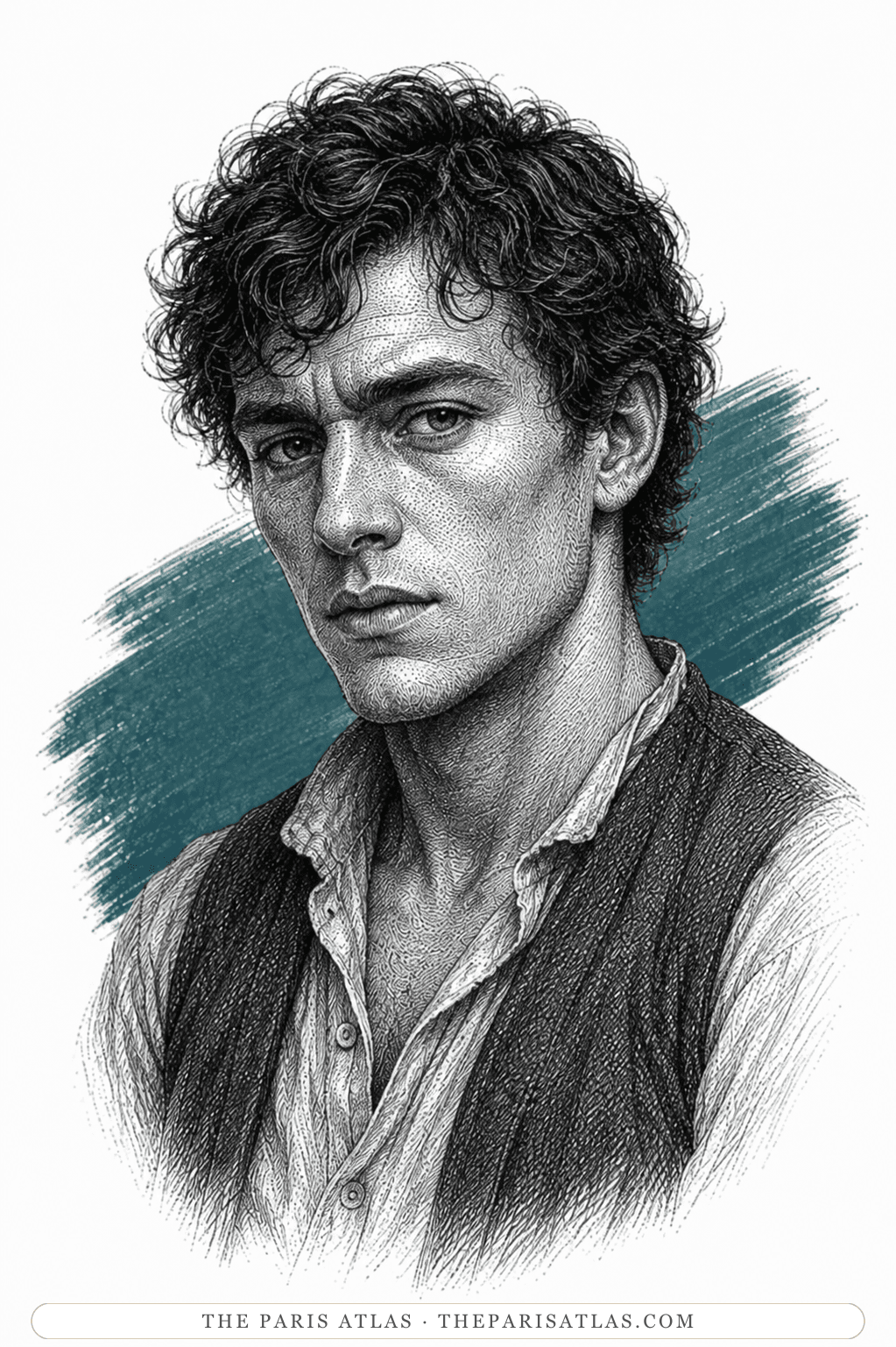 Illustrated portrait of John the Savage