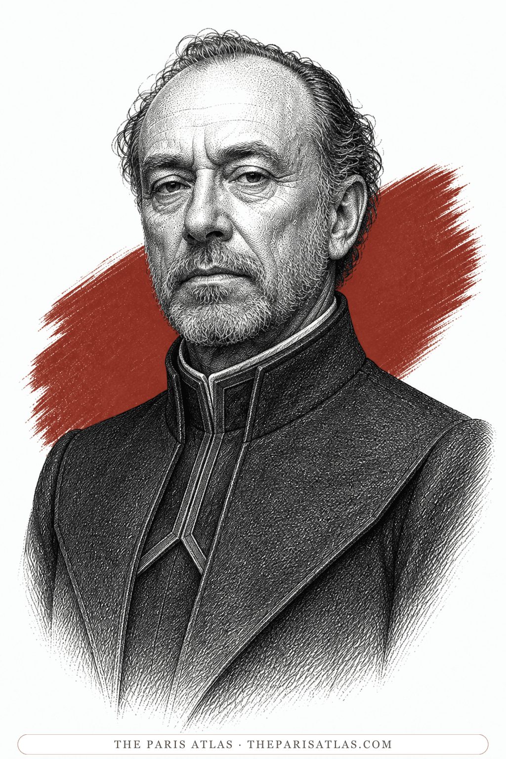 Illustrated portrait of Thomas, the Director of Hatcheries and Conditioning