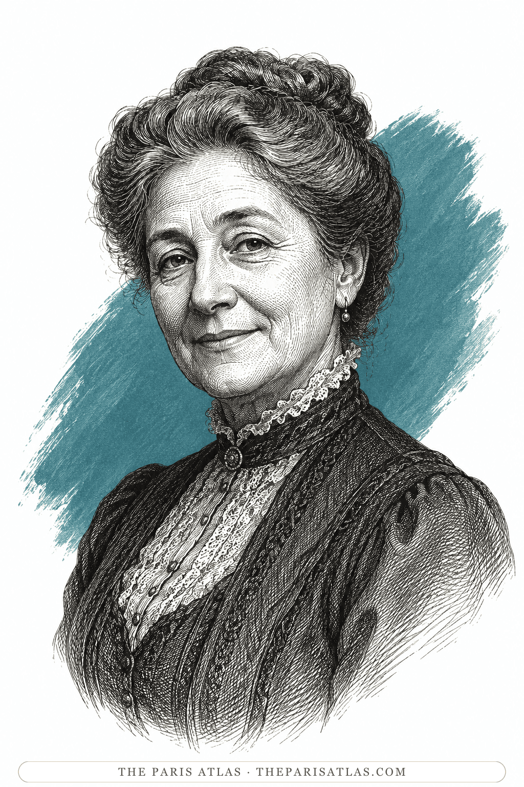 Illustrated portrait of Sido