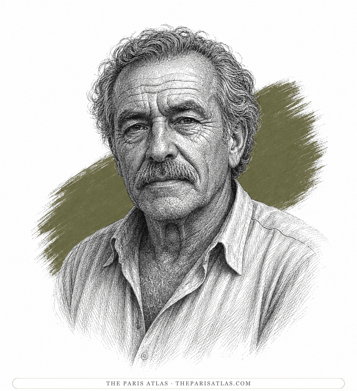Illustrated portrait of Anchise