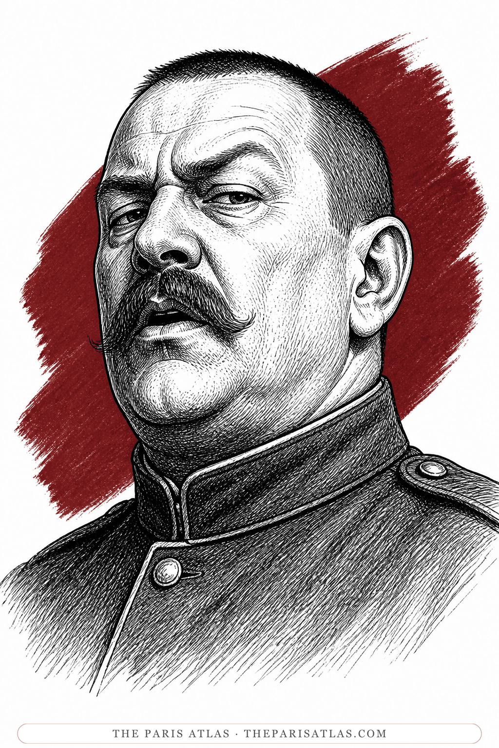 Illustrated portrait of Rancotte