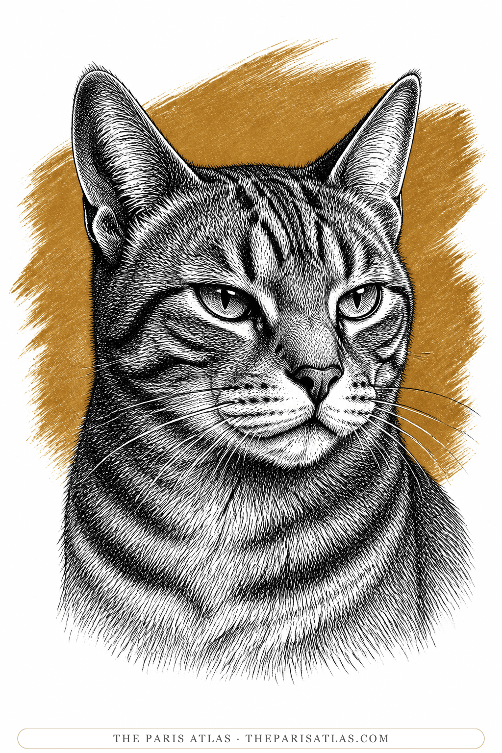 Illustrated portrait of Bébert