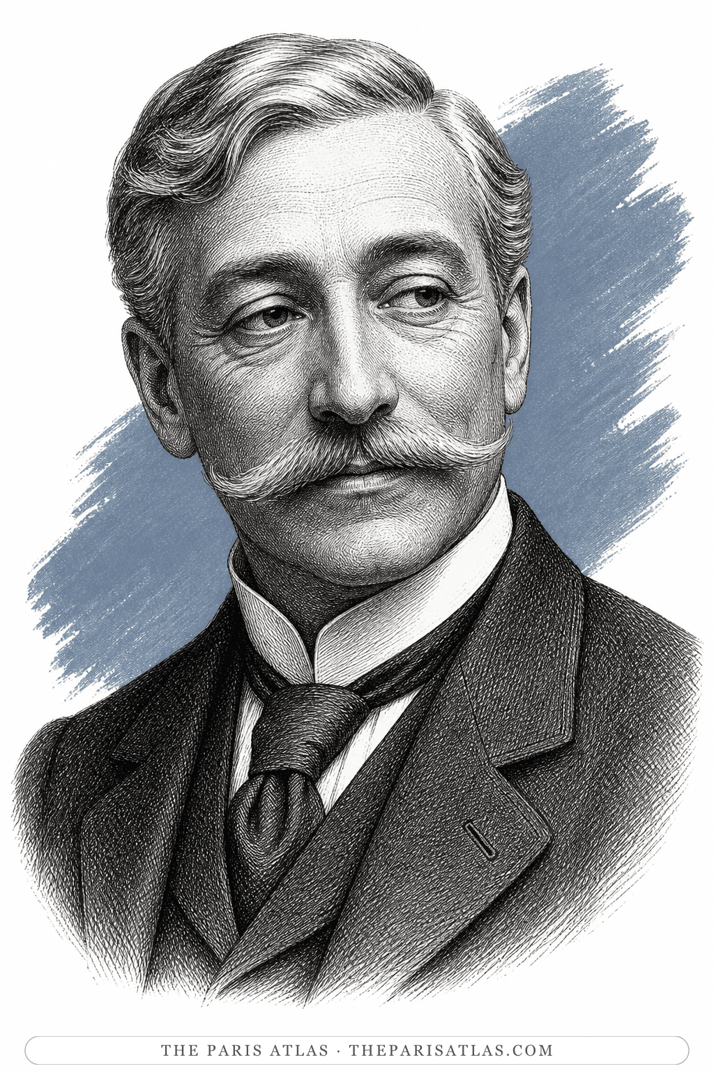 Illustrated portrait of Renaud