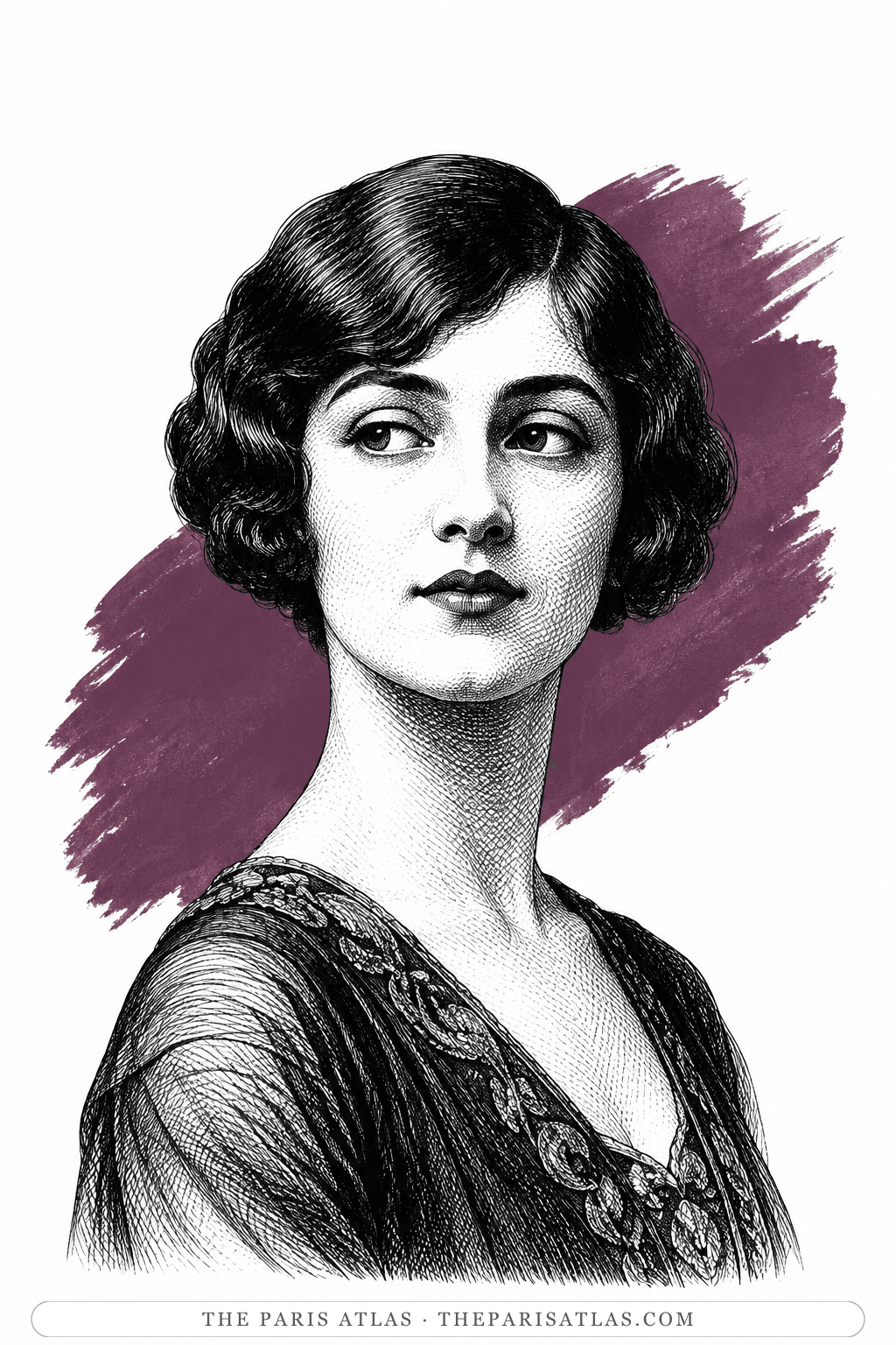 Illustrated portrait of Tito’s lovers and female acquaintances