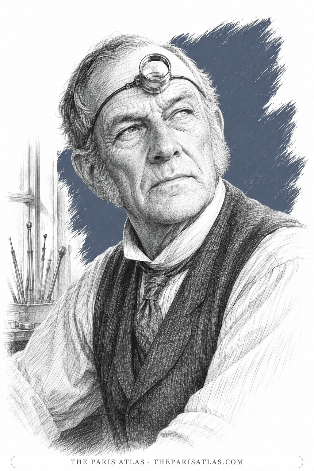 Illustrated portrait of Old Crimp