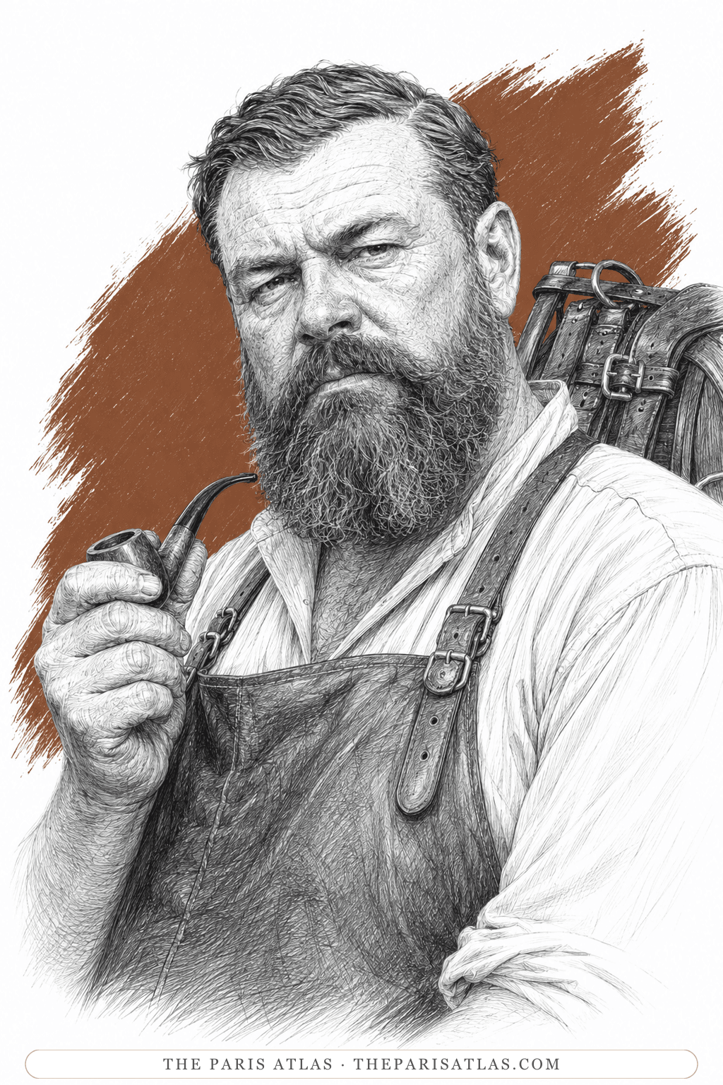 Illustrated portrait of Old Lovegrove