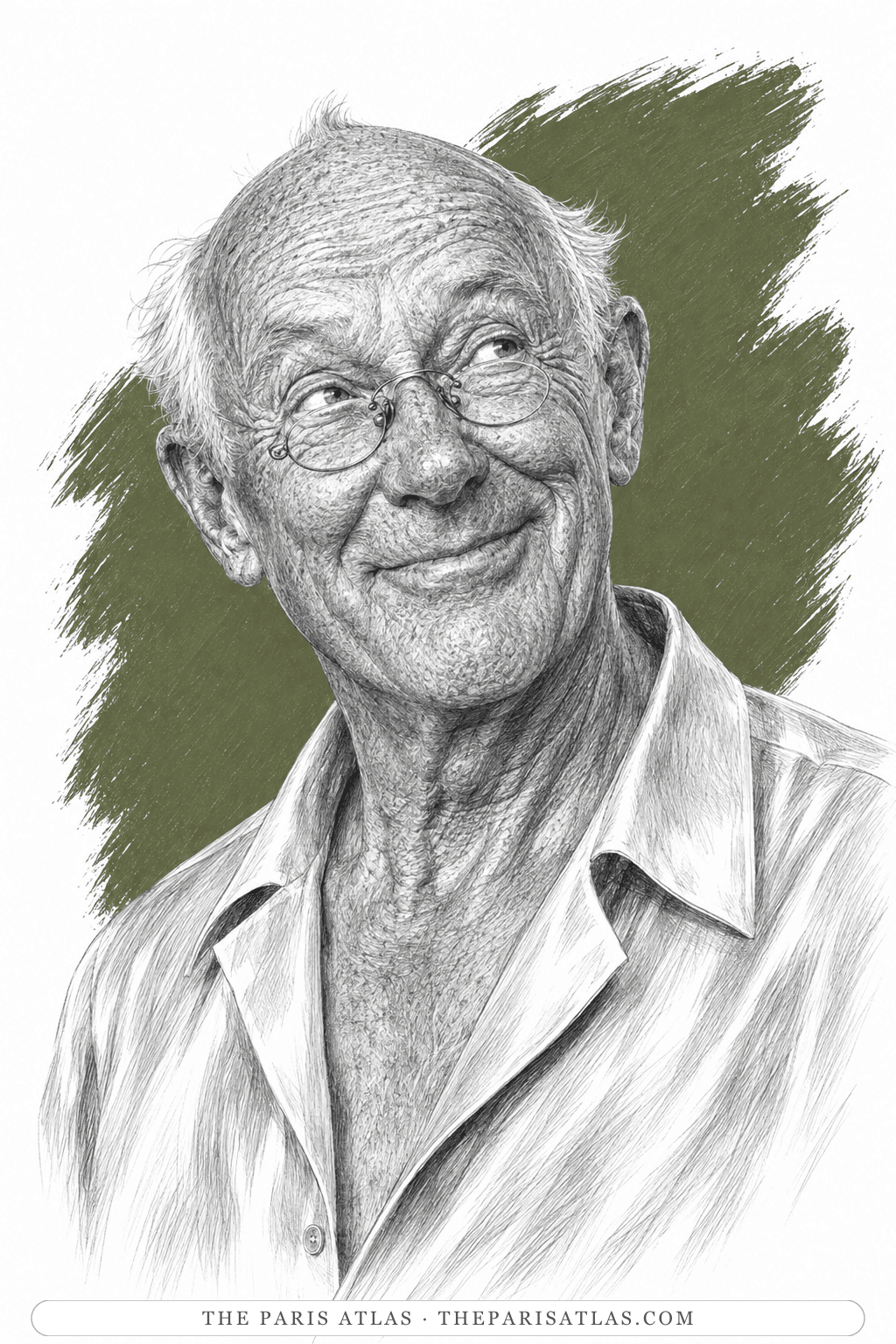 Illustrated portrait of The man at the model yacht club