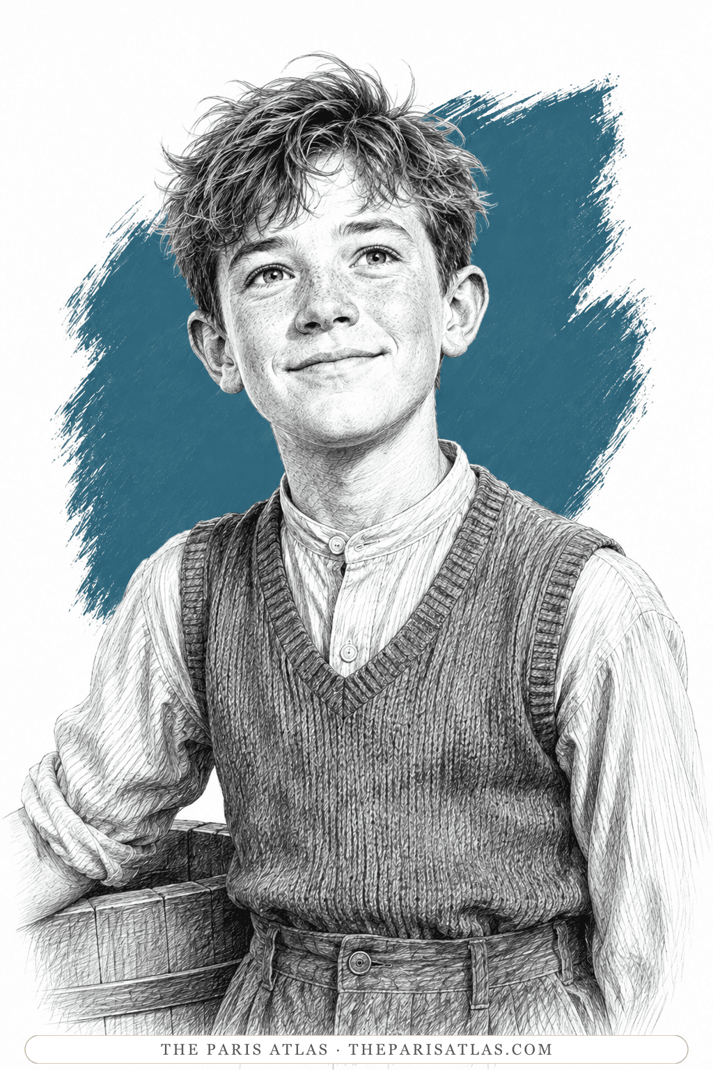 Illustrated portrait of Willy Simeon