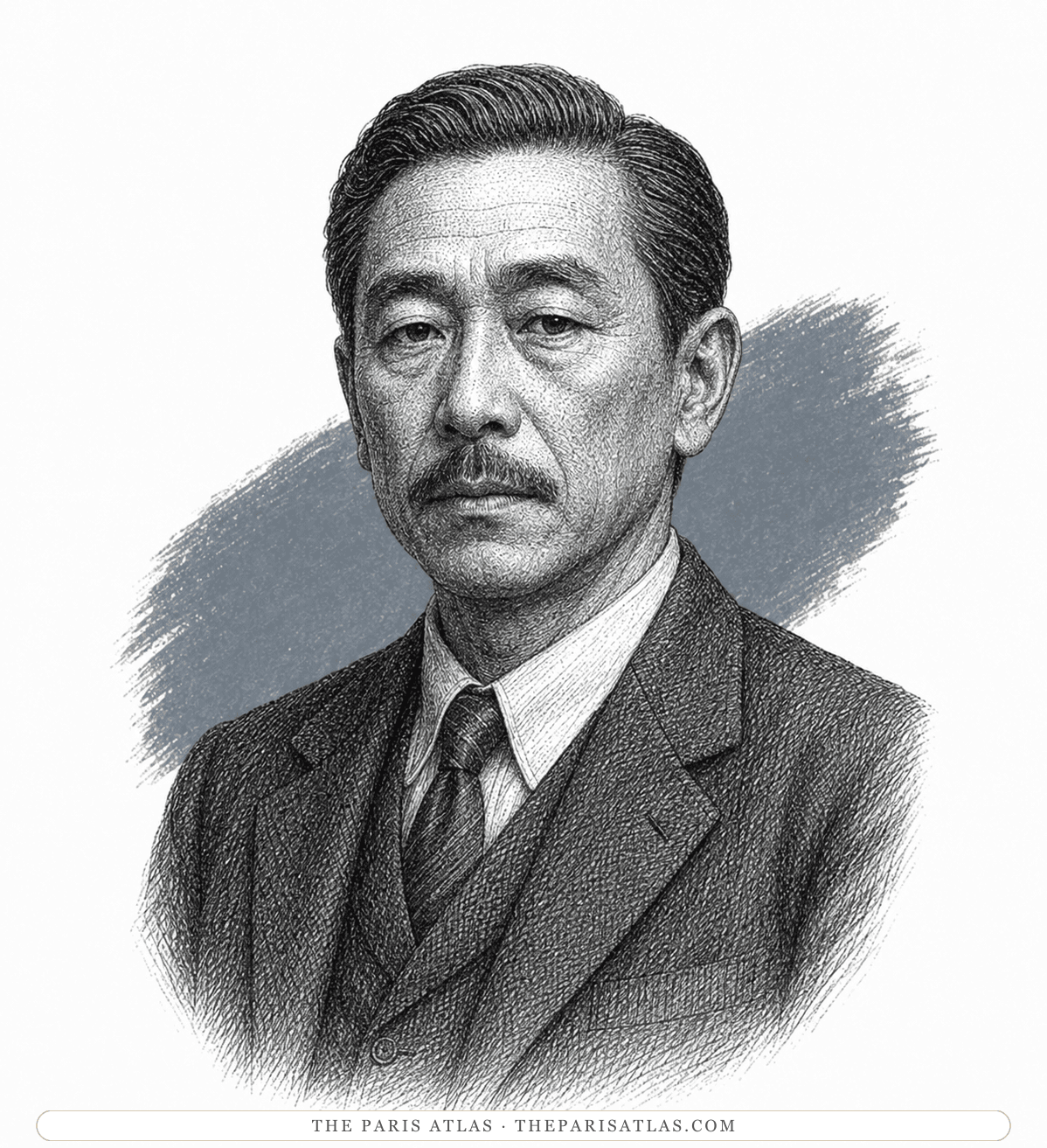 Illustrated portrait of Kochan's father
