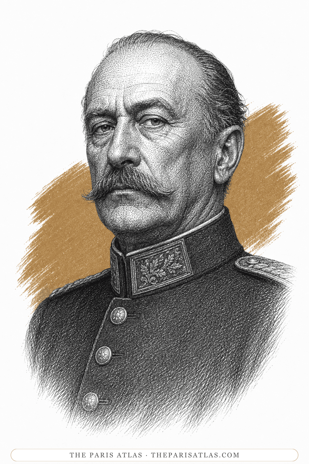 Illustrated portrait of No. 1