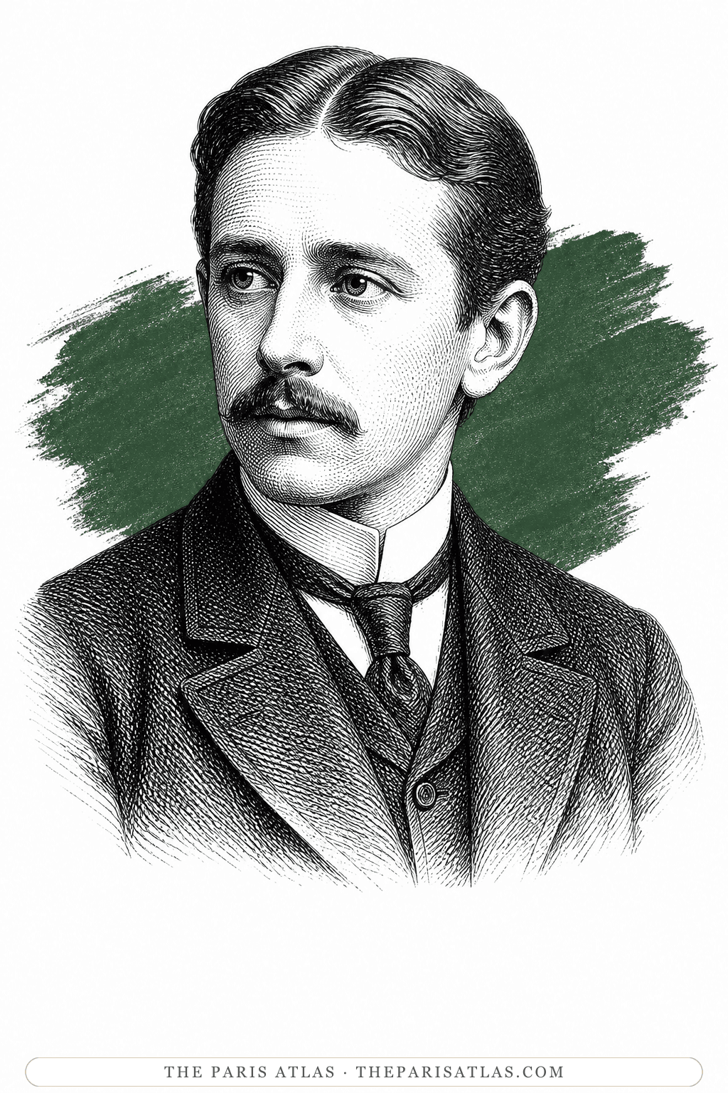 Illustrated portrait of Robert Ross