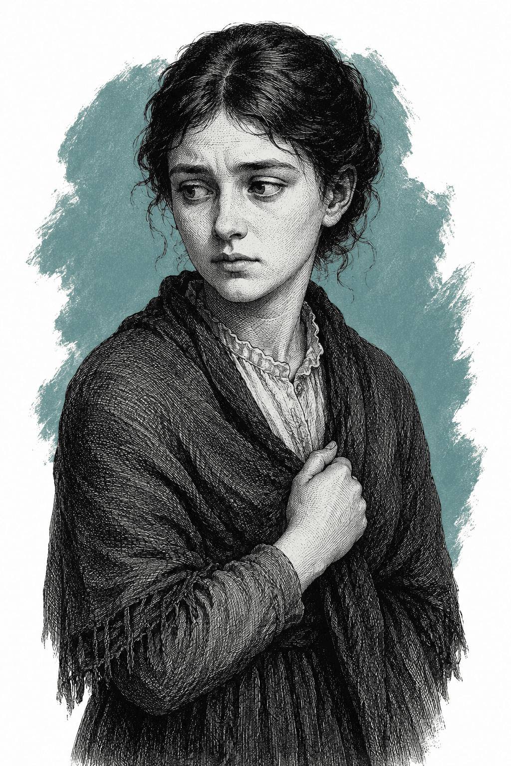 Illustrated portrait of Corley
