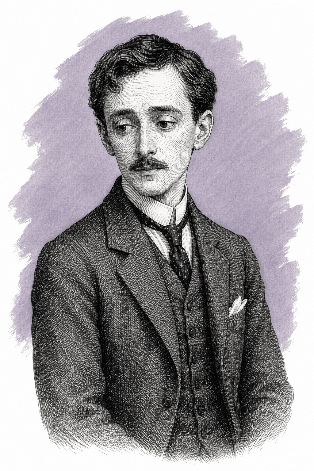 Illustrated portrait of Gretta Conroy