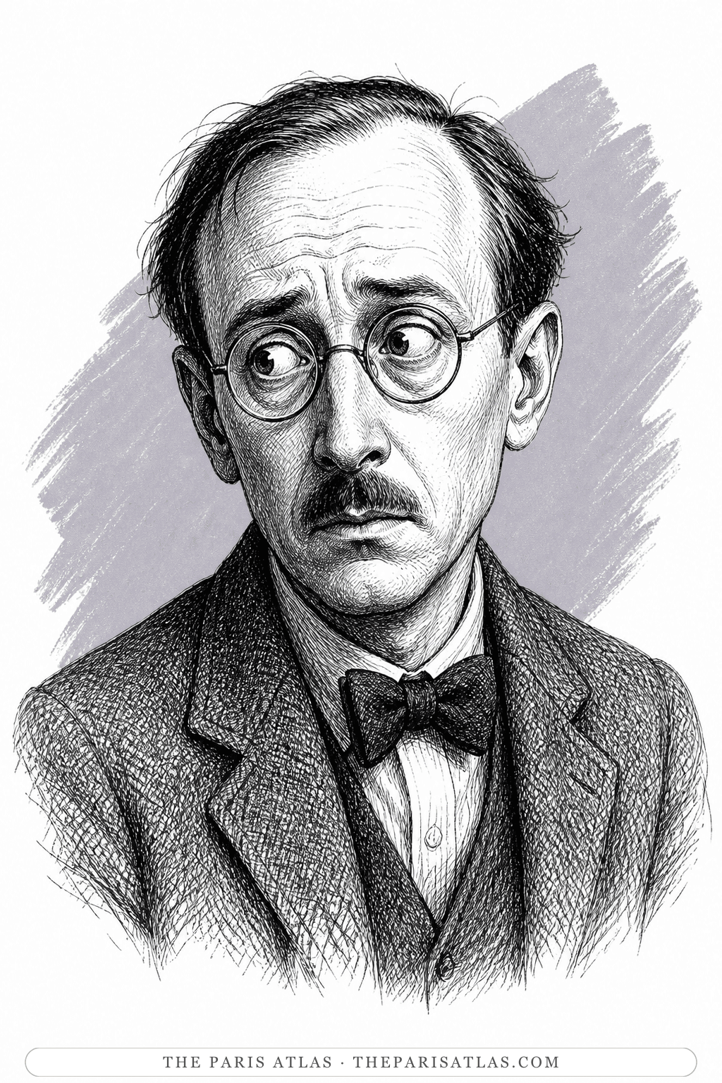 Illustrated portrait of Professor Y