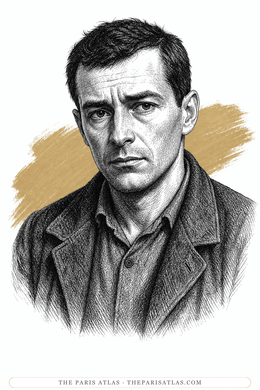 Illustrated portrait of Daru