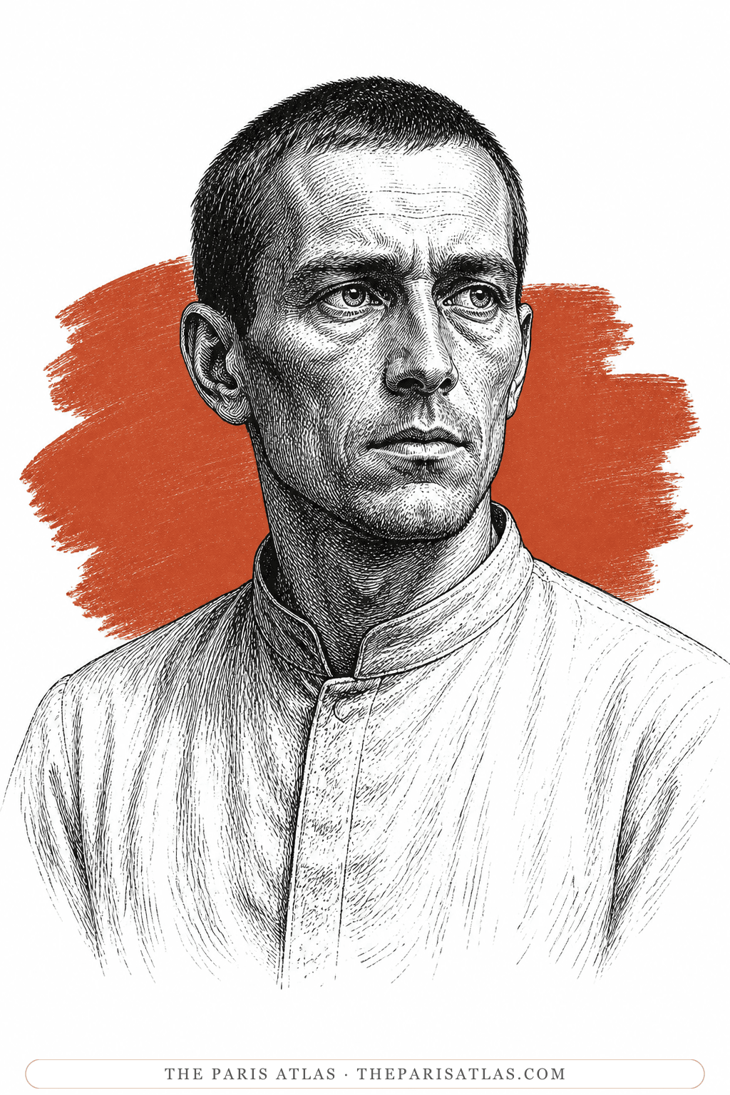 Illustrated portrait of The unnamed missionary