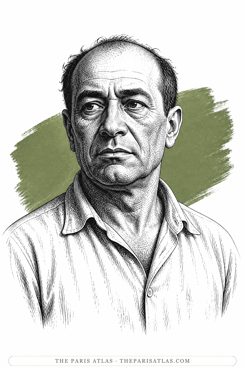 Illustrated portrait of Yvars