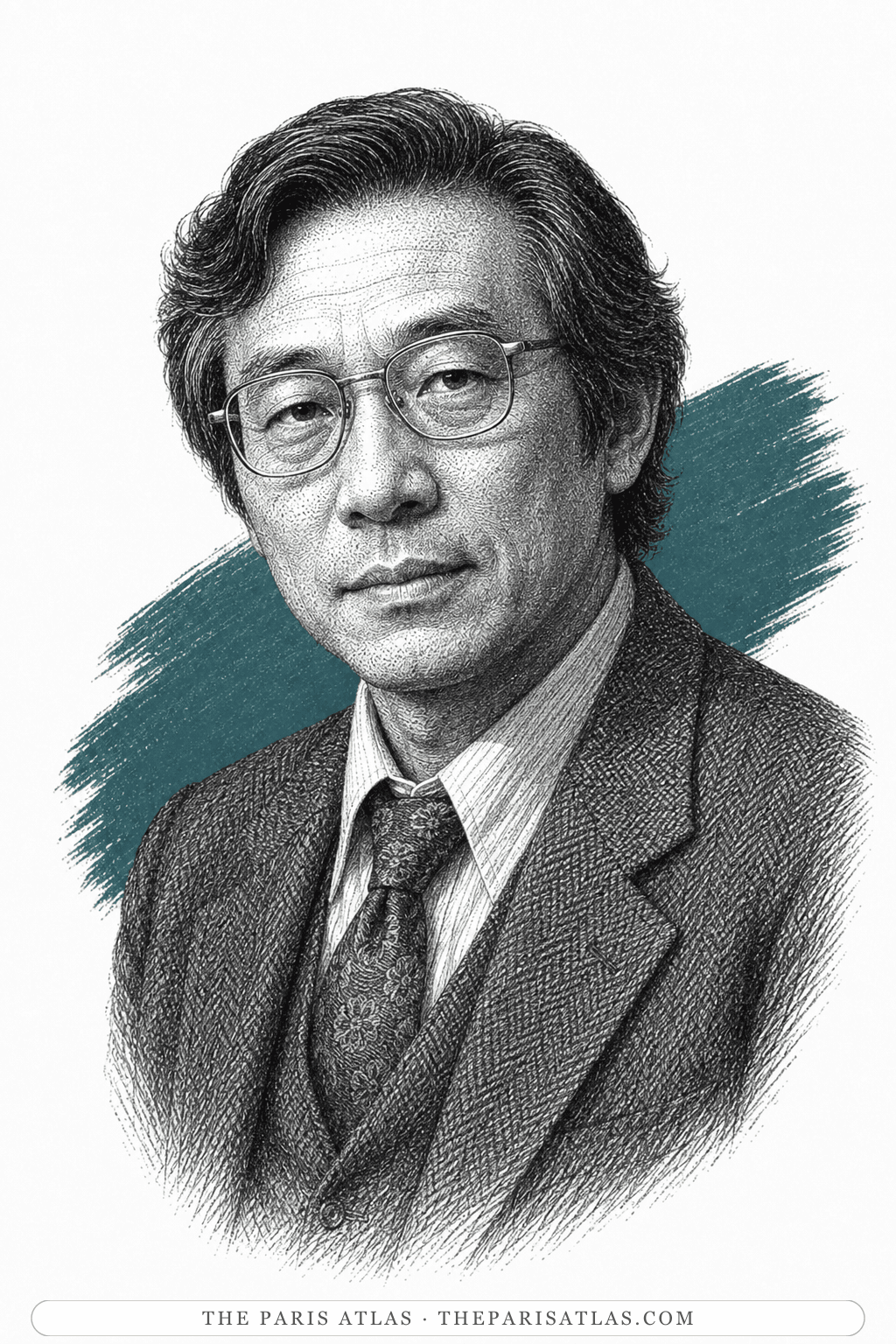 Illustrated portrait of Bennett Wing