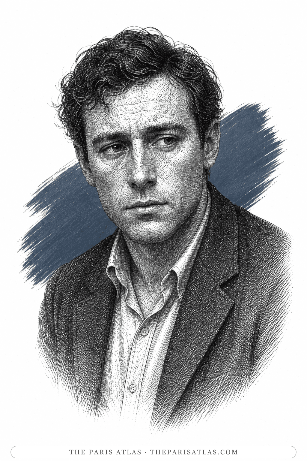Illustrated portrait of Brian