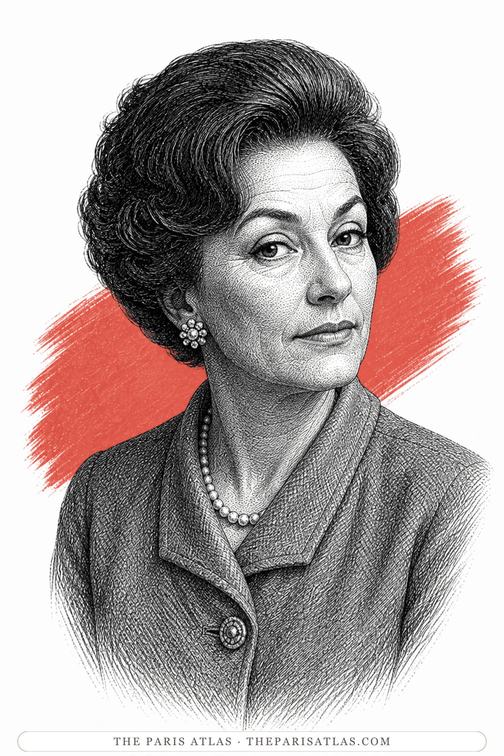 Illustrated portrait of Isadora’s family