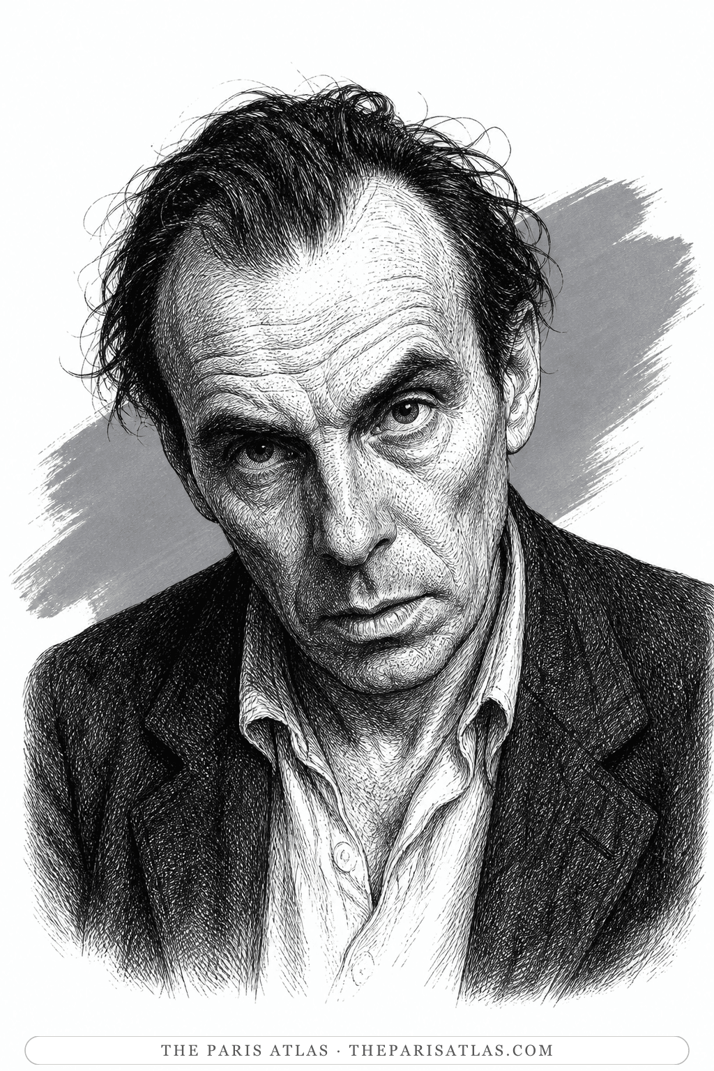 Illustrated portrait of Ferdinand