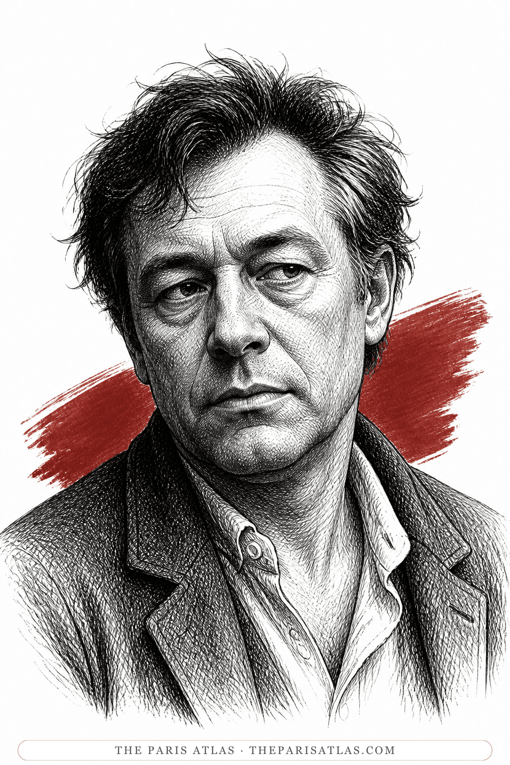 Illustrated portrait of Jules