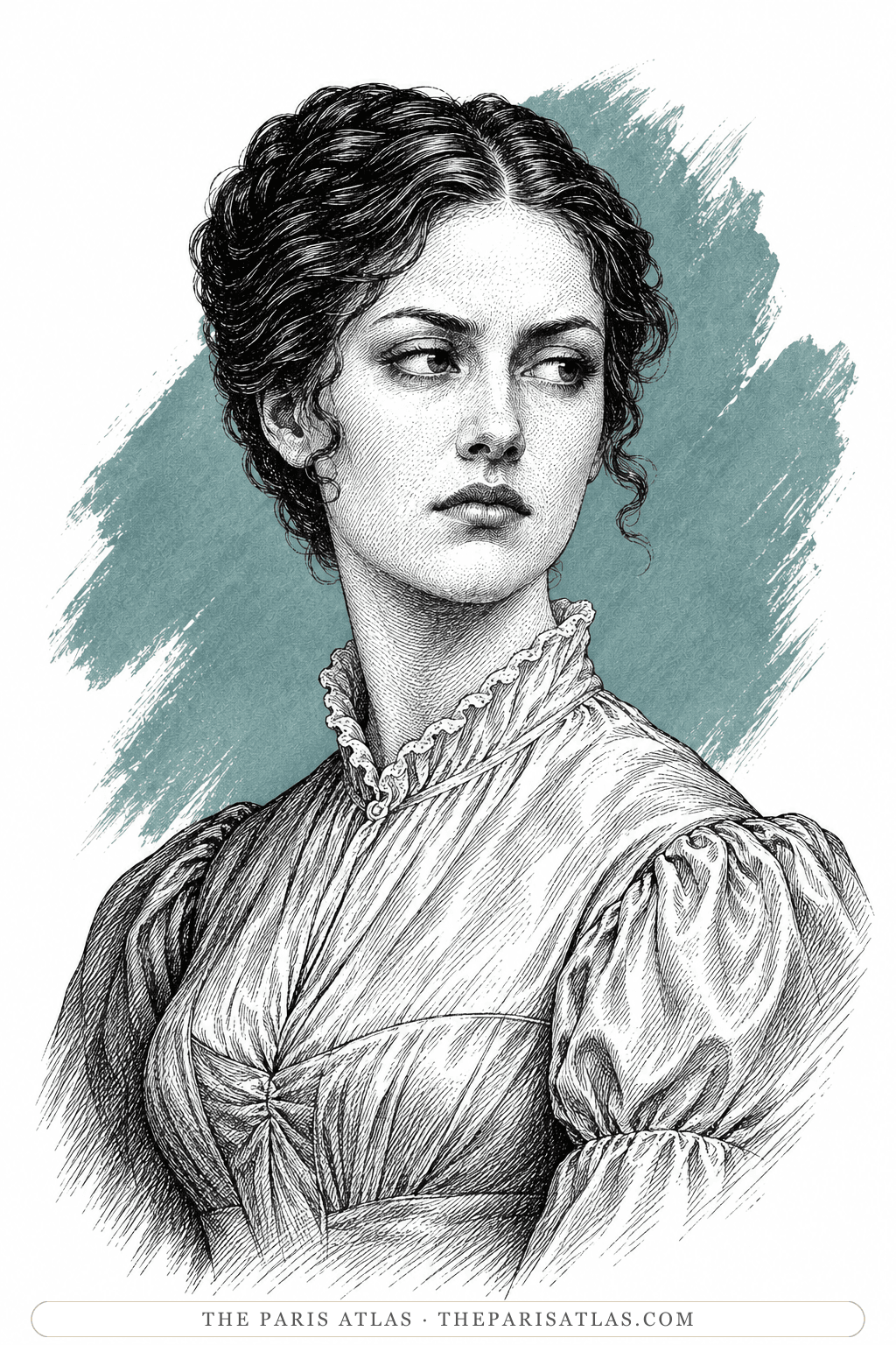 Illustrated portrait of Estella