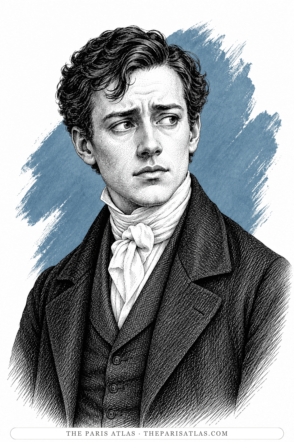 Illustrated portrait of Pip