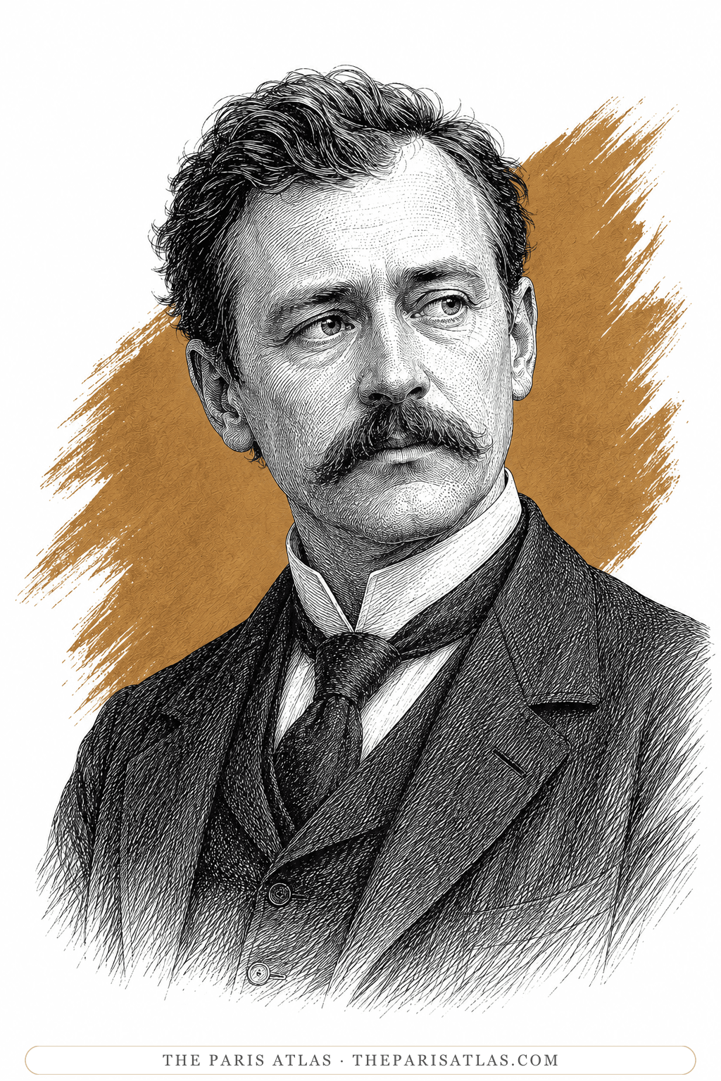 Illustrated portrait of The editor