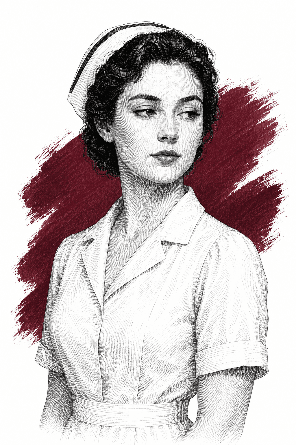 Illustrated portrait of Luz