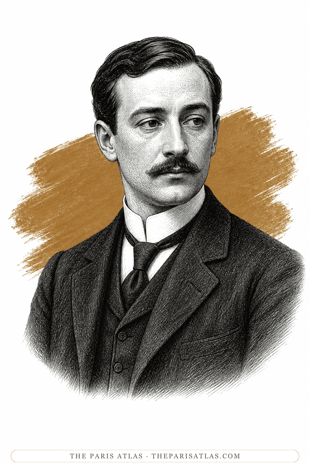 Illustrated portrait of Monsieur Fulmouche