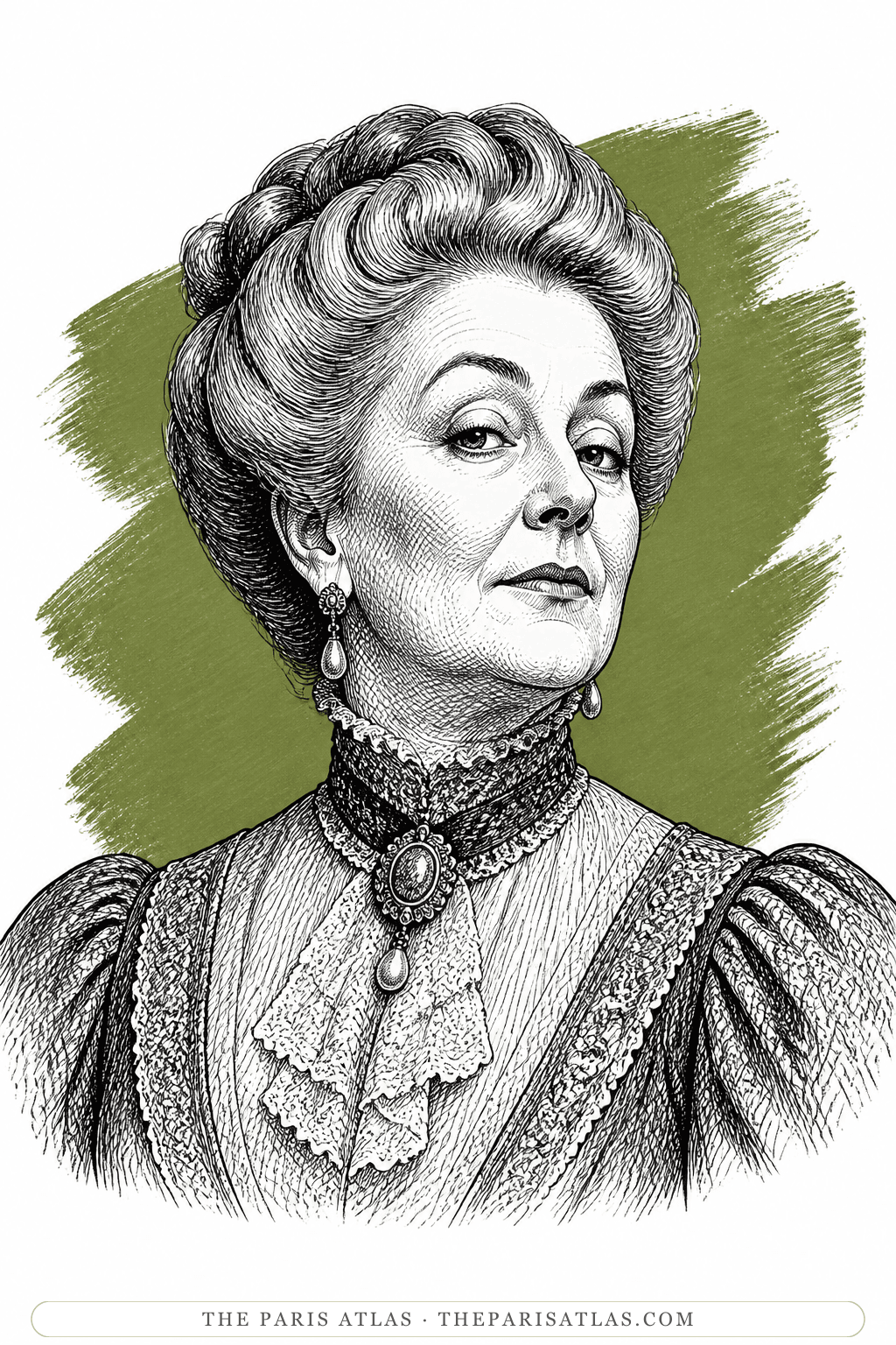 Illustrated portrait of The Duchess of Berwick
