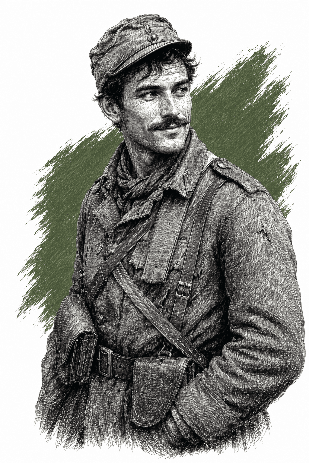 Illustrated portrait of Barque