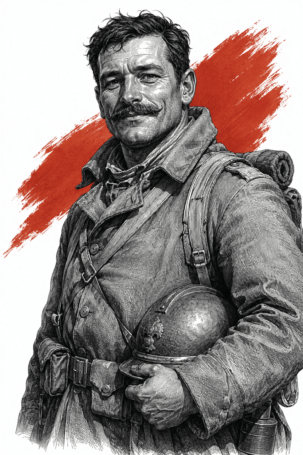 Illustrated portrait of Paradis