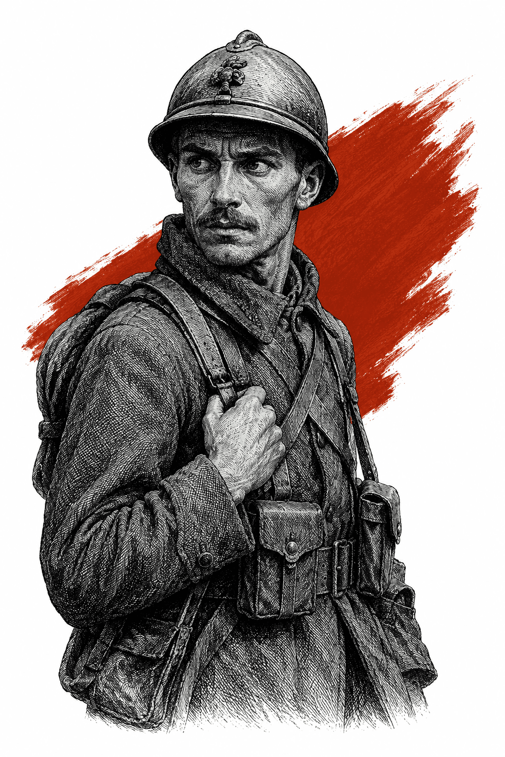 Illustrated portrait of Poterloo