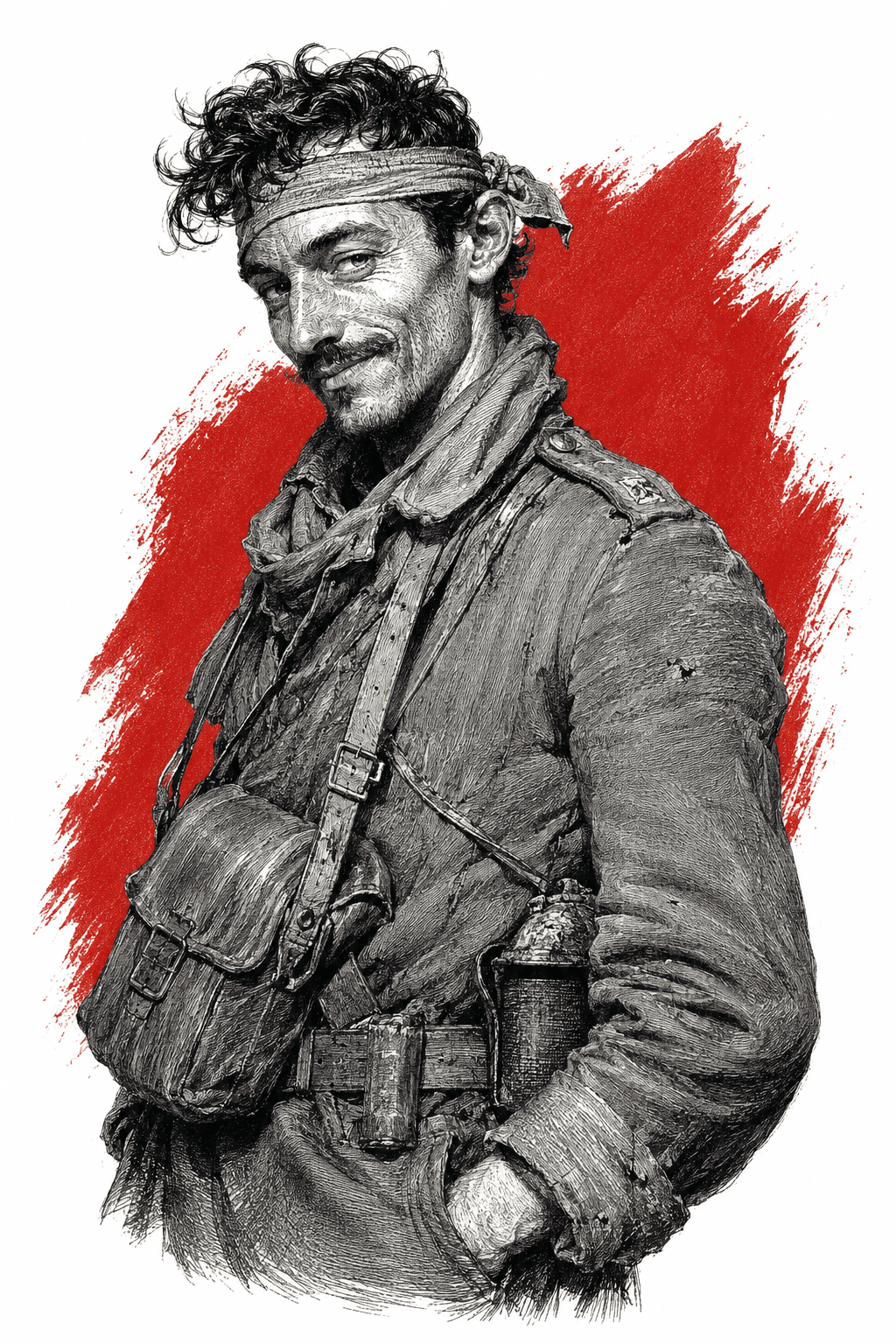 Illustrated portrait of Volpatte