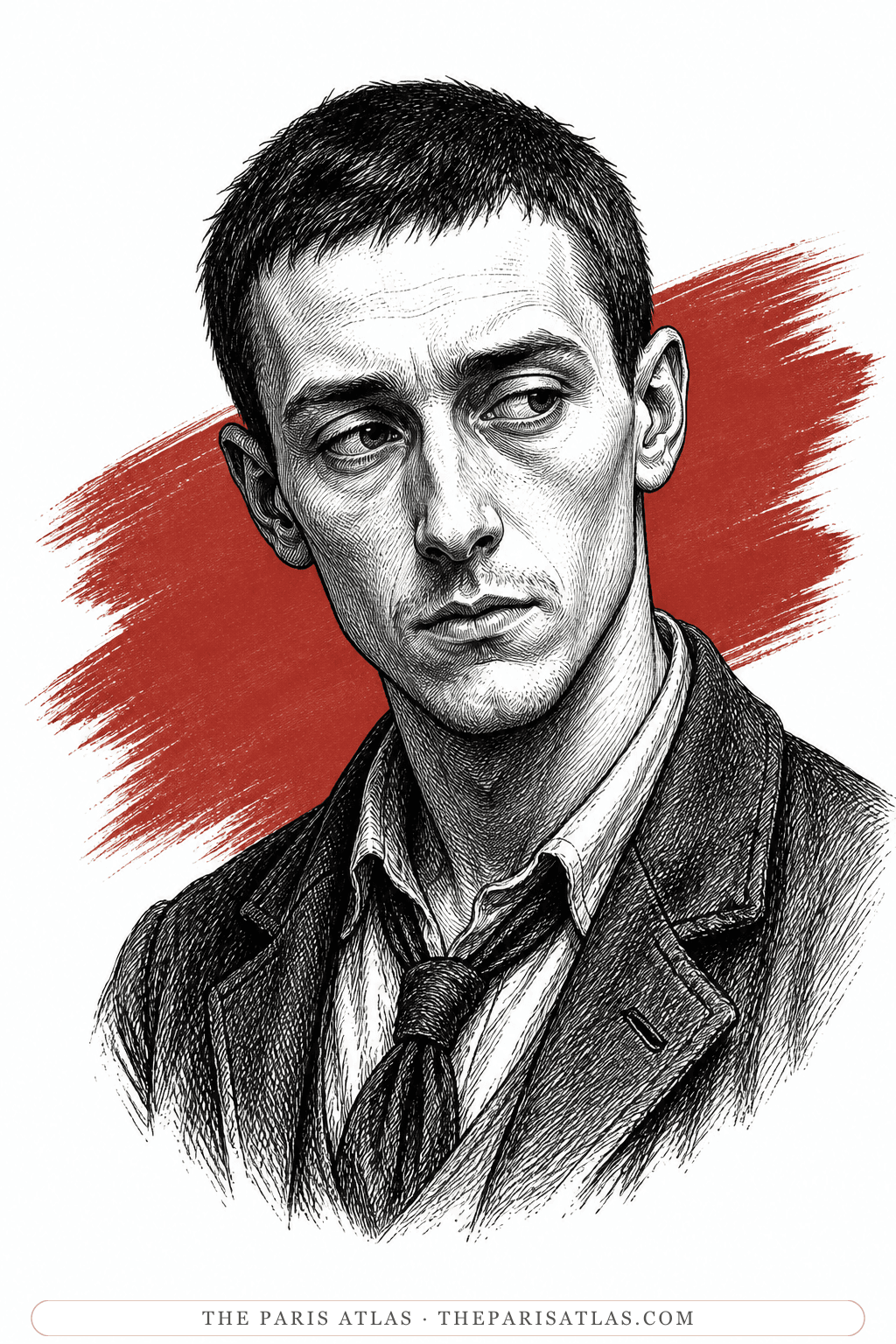 Illustrated portrait of Ferdinand