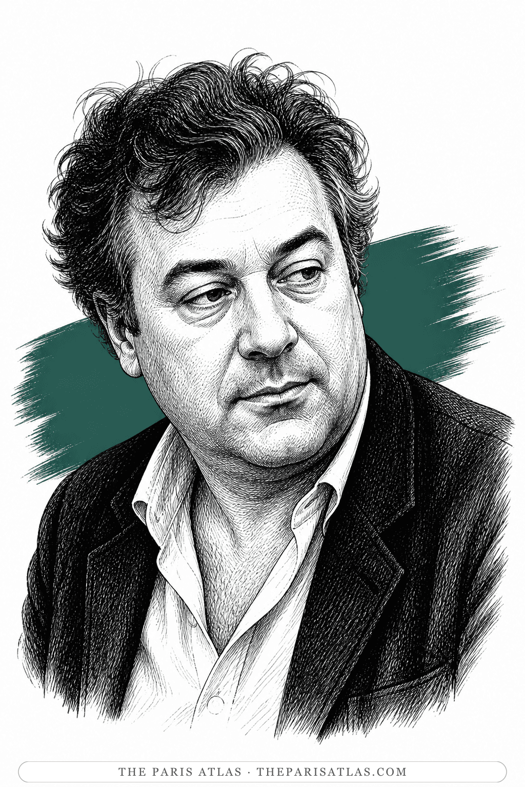 Illustrated portrait of Lucien