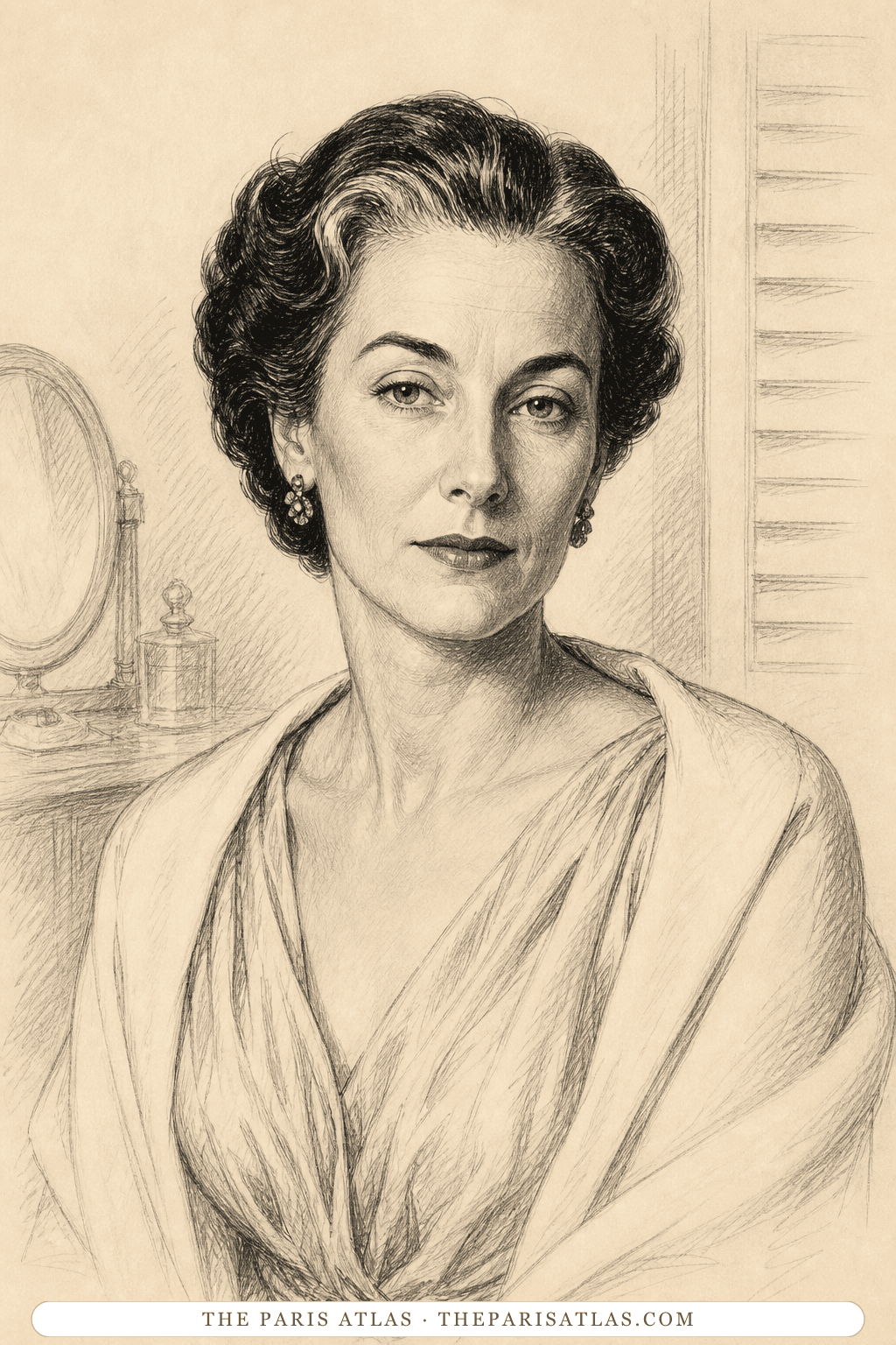 Illustrated portrait of Daisy de Valverde