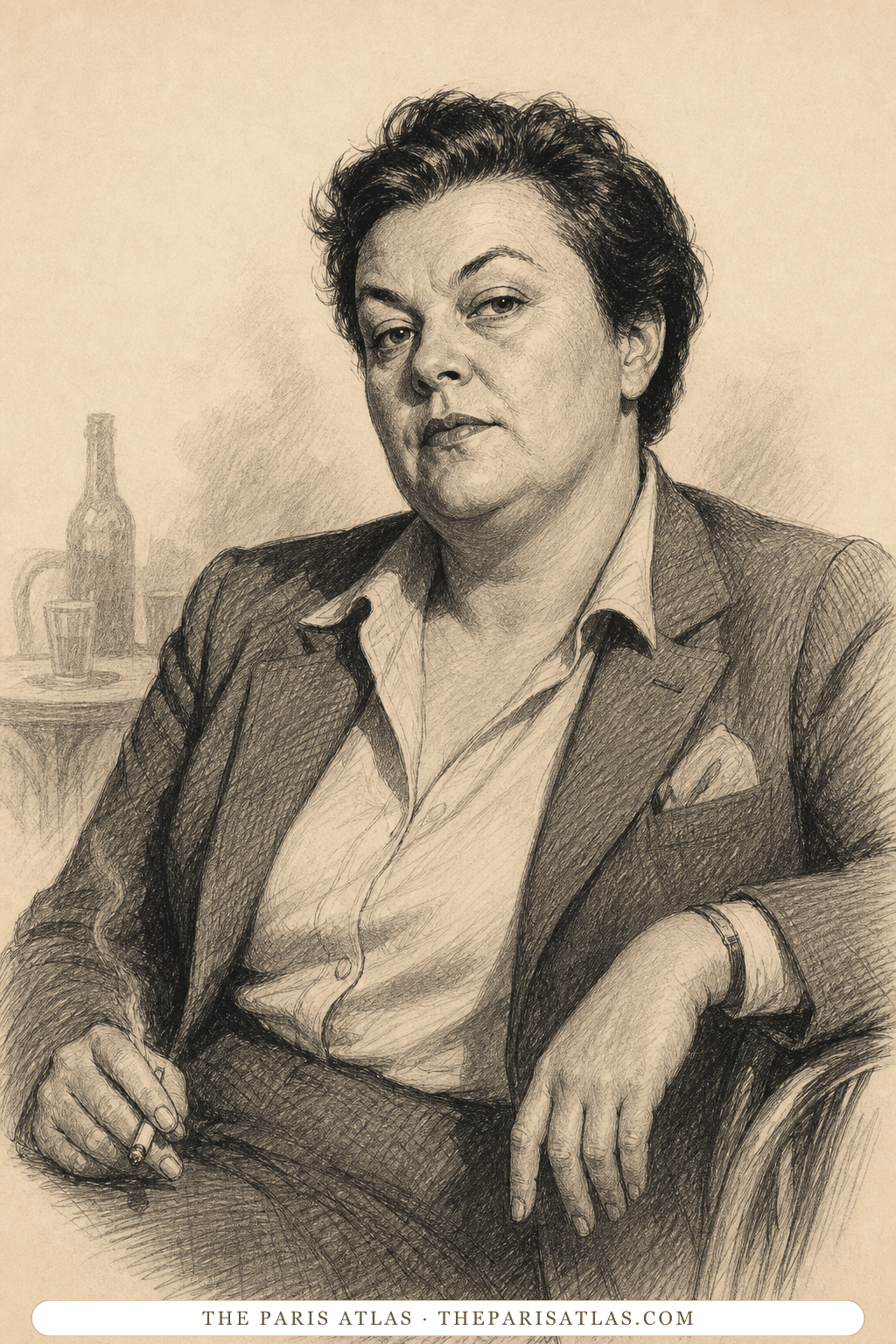 Illustrated portrait of Eunice “Uncle” Goode