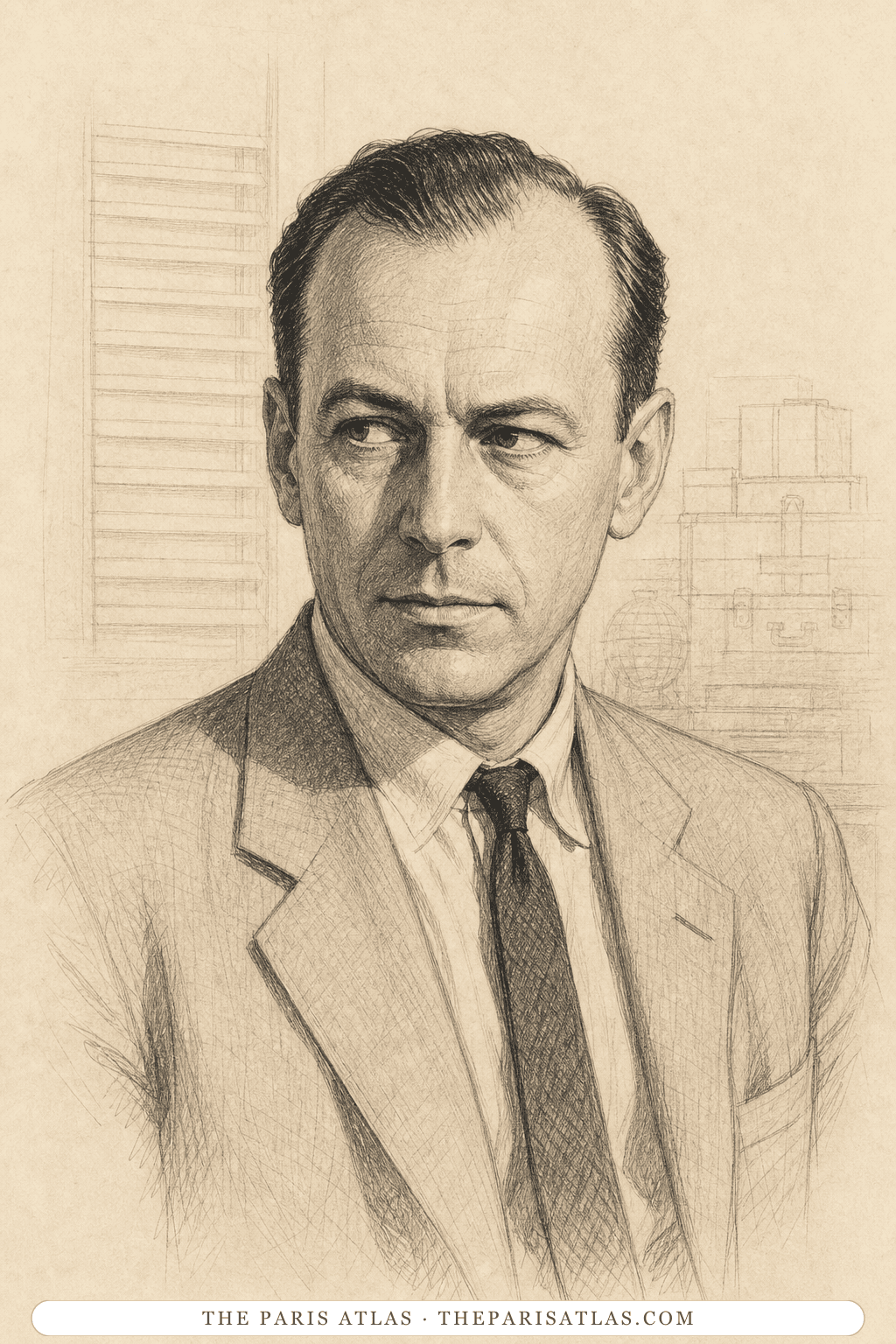 Illustrated portrait of Jack Wilcox